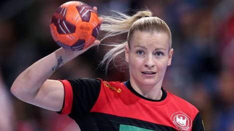 Antje Lauenroth war beste Werferin gegen Australien