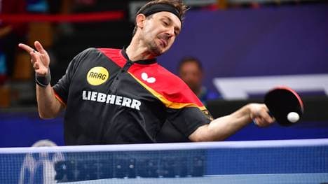 Timo Boll muss sich recht frühzeitig aus dem Turnier verabschieden