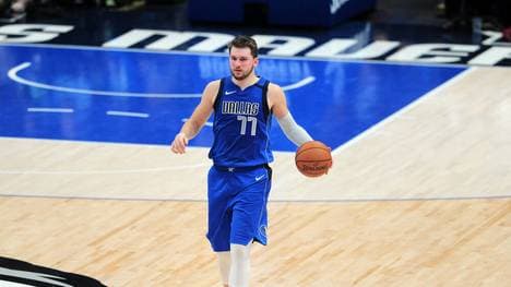 Luka Doncic lieferte gegen die Atlanta Hawks ein starkes Spiel
