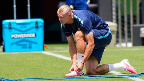 Erling Haaland wurde von seinem Nationaltrainer kritisiert