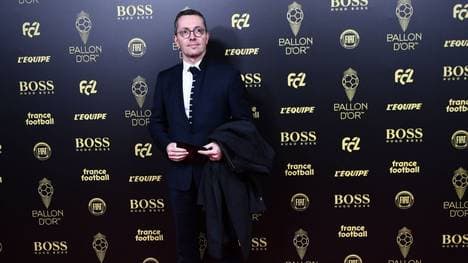 Marseille-Präsident Jaques-Henri Eyraud auf der Ballon d’Or-Gala in Paris