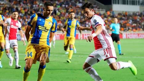 Ajax Amsterdam kämpft im Playoff-Rückspiel gegen APOEL Nikosia um den Einzug in die Gruppenphase der Champions League