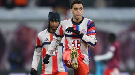 Jamal Musiala vor seinem Comeback im Januar