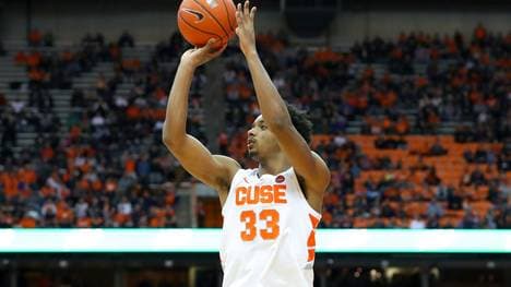 Elijah Hughes im Trikot seines College-Teams Syracuse
