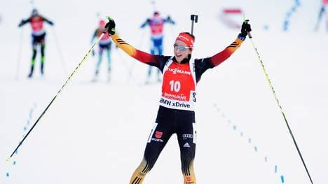 Franziska Preuß ist eine deutsche Biathletin