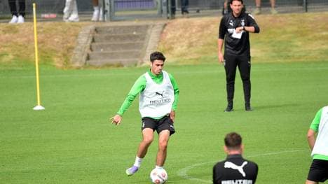 Giovanni Reyna im Gladbach-Training