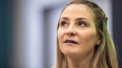 Kristina Vogel sitzt seit ihrem schweren Trainingsunfall im Rollstuhl