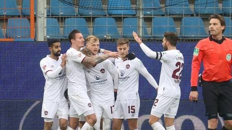 Der 1. FC Nürnberg ist weiterhin ungeschagen