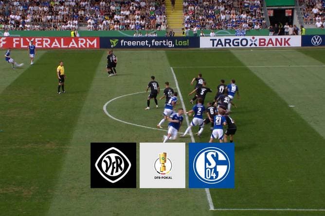 Kein VAR! Schalke feiert Abseitstor