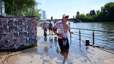 Magnus Ditlev während des Rennens in Frankfurt