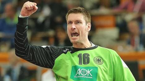 Torhüter Carsten Lichtlein jubelt