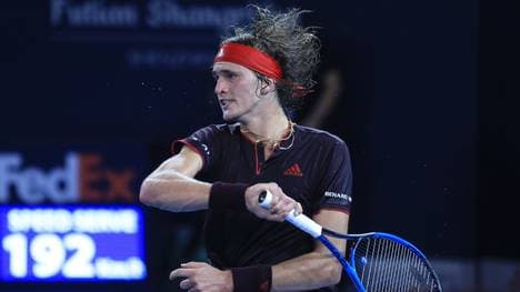 Alexander Zverev verlor sein Viertelfinale gegen Damir Dzumhur