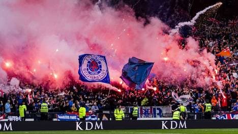 Die Glasgow Rangers können zum Halbfinale der Europa-League auf zahlreiche Unterstützung ihrer Anhänger setzen