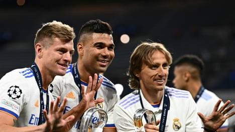 Für Kroos (l.) und Co. geht es nun gegen Frankfurt