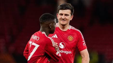 Haben die Red Devils (im Bild: Harry Maguire) daheim im Manchester United Wolverhampton Tipp gut lachen?