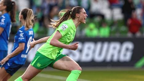 Jule Brand erzielt den Last-Minute-Treffer