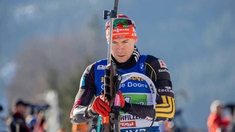 Philipp Nawrath fuhr beim Sprint in Oberhof auf das Podium