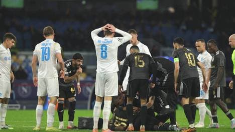 Kevin Medina verliert das Bewusstsein nach einem Gewaltschuss