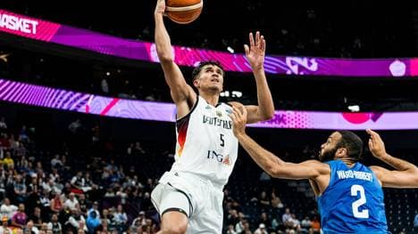 Tristan da Silva legte gegen die Briten 25 Punkte auf