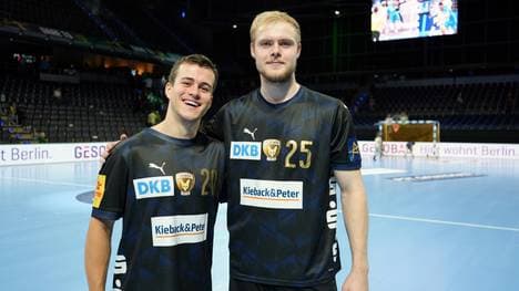 Bis 2028 bei den Füchsen: Freihöfer (l.) und Langhoff 