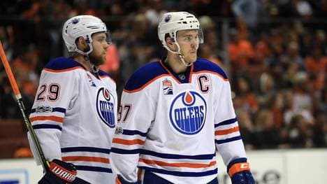 Leon Draisaitl und Connor McDavid spielen zusammen für die Edmonton Oilers
