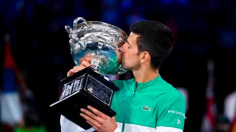 Novak Djokovic erteilte Daniil Medvedev eine Lehrstunde