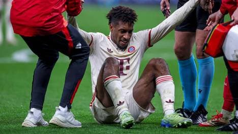 Für Kingsley Coman ging es in der zweiten Halbzeit nicht weiter