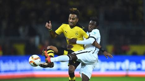 Pierre-Emerick Aubameyang (l.) bereitet sich mit dem BVB in Dubai auf die Rückrunde vor