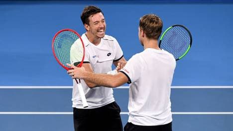 Kevin Krawietz und Andreas Mies stehen in der zweiten Runde