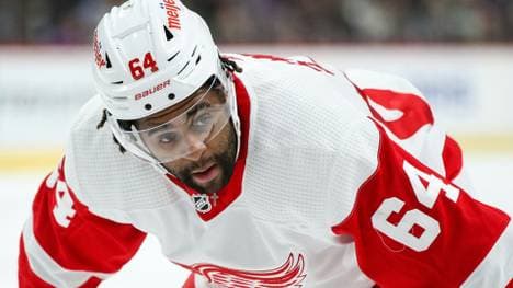 Gemel Smith 2022 im Trikot der Detroit Red Wings