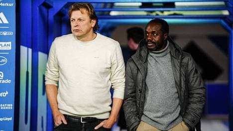 Youri Mulder (l.) mit Ben Manga