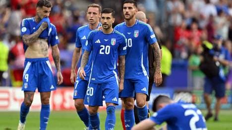 Italien schied im EM-Achtelfinale aus
