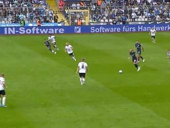 Der TSV 1860 München hat das erste Saisonspiel gegen den SV Waldhof Mannheim auch dank eines Traumtores gewonnen.