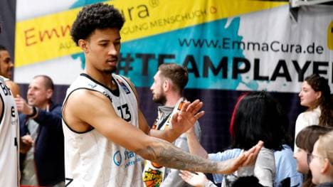 Jason George im Trikot der Niners Chemnitz