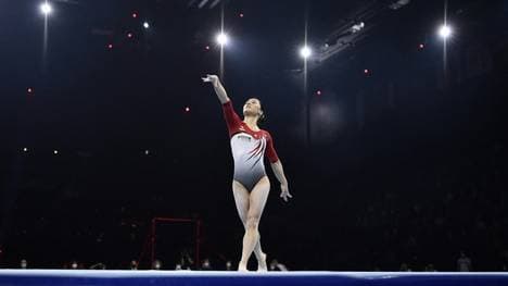 Kunstturnerin Kim Bui belegt den sechsten Platz