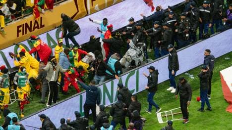 Krawalle beim Africa-Cup-Finale