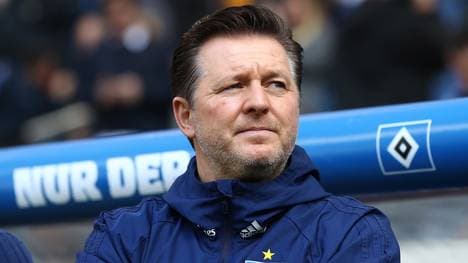 Christian Titz steht mit dem Hamburger SV unter großem Druck
