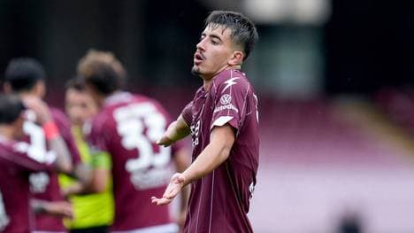 Tommaso Corazza spielt für die US Salernitana