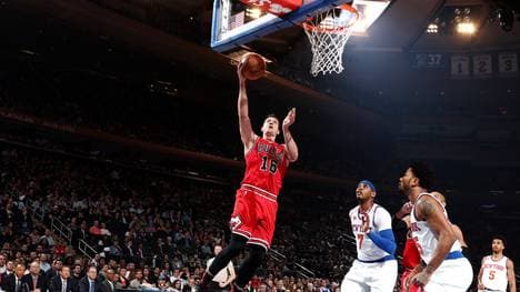 Paul Zipser gab in New York sein Debüt in der Starting Five