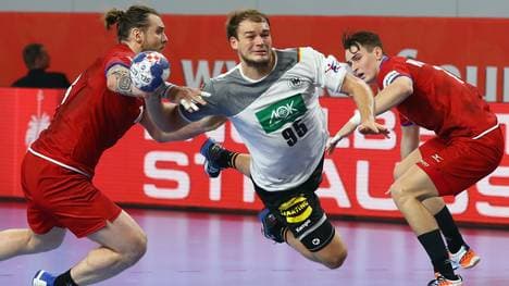 Paul Drux (m.) fällt verletzt für die restliche EM aus