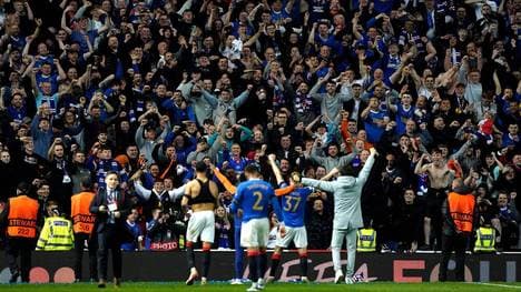 Für die Glasgow Rangers steht am Mittwoch in Sevilla das Finale der Europa League an