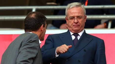 Martin Winterkorn (r.) ist Chef bei VW