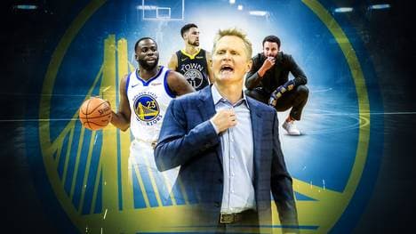 Draymond Green, Klay Thompson, Steve Kerr und Stephen Curry stehen vor einer spannenden Zukunft