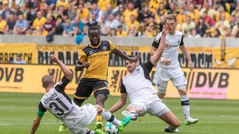 Der SV Sandhausen überraschte mit einem Auswärtssieg in Dresden