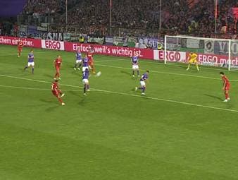 Der 1. FC Köln zieht nach 120 Minuten gegen den VfL Osnabrück in die 2. Runde ein. Benno Schmitz glänzt mit einen Kracher aus der Distanz.