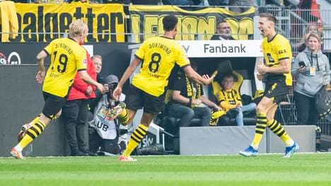 Nico Schlotterbeck (r.) wurde von Julian Nagelsmann nicht in den DFB-Kader berufen