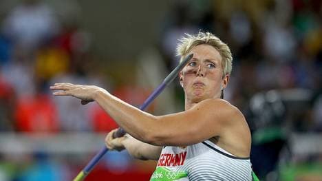 Christina Obergföll war 2013 Weltmeisterin im Speerwurf