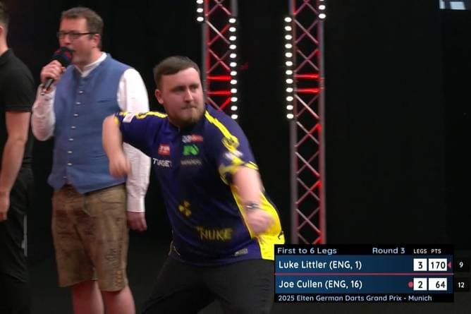 Hier zeigt Littler sein ganzes Können