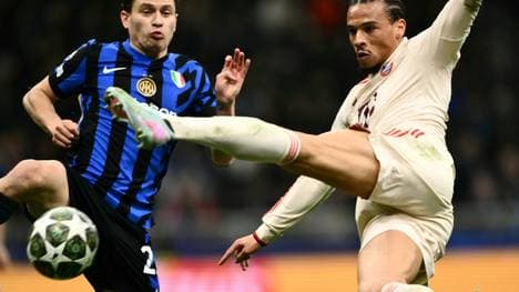 Leroy Sane im Spiel gegen Inter Mailand