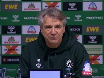 Werder Bremen zieht Konsequenzen aus den schwachen Leistungen in der laufenden Saison und stellt Cheftrainer Horst Steffen frei. Auf der Pressekonferenz nach dem Unentschieden gegen Gladbach einen Abend zuvor äußerte sich der 56-Jährige noch, dass sein Glaube weiter "groß" sei. 